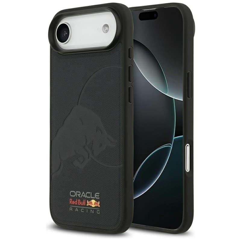 Custodia Red Bull Meshed Debossed Bull MagSafe per iPhone Air (blu navy) - 9