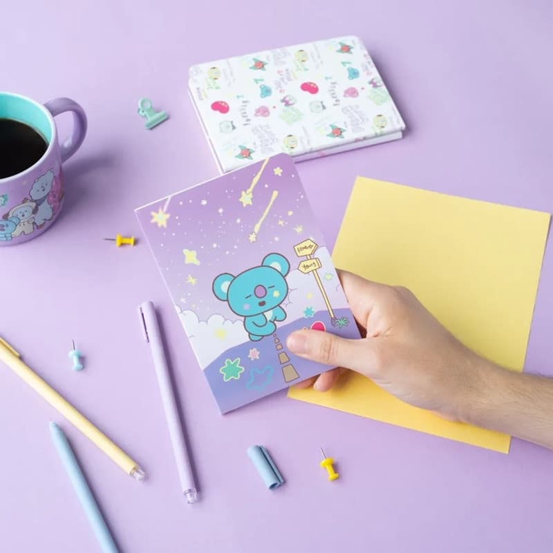 BT21 - Set di quaderni A6 KOYA (3 pezzi) - 4
