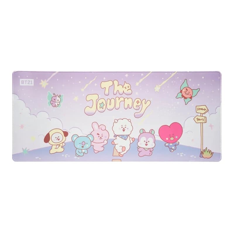 BT21 - Tappetino da gioco/scrivania XXL (80 x 35 cm) - 2