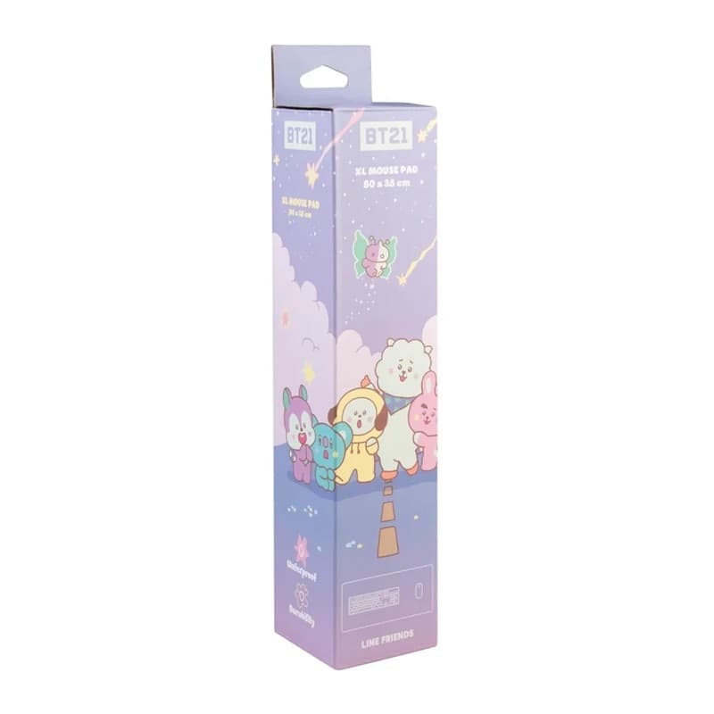 BT21 - Tappetino da gioco/scrivania XXL (80 x 35 cm) - 12