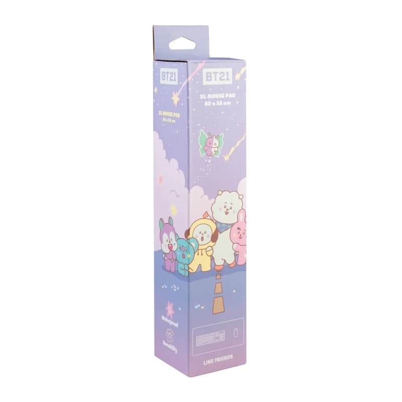 BT21 - Tappetino da gioco/scrivania XXL (80 x 35 cm) - 3