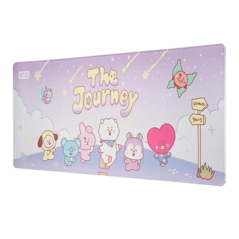BT21 - Tappetino da gioco/scrivania XXL (80 x 35 cm) - 10