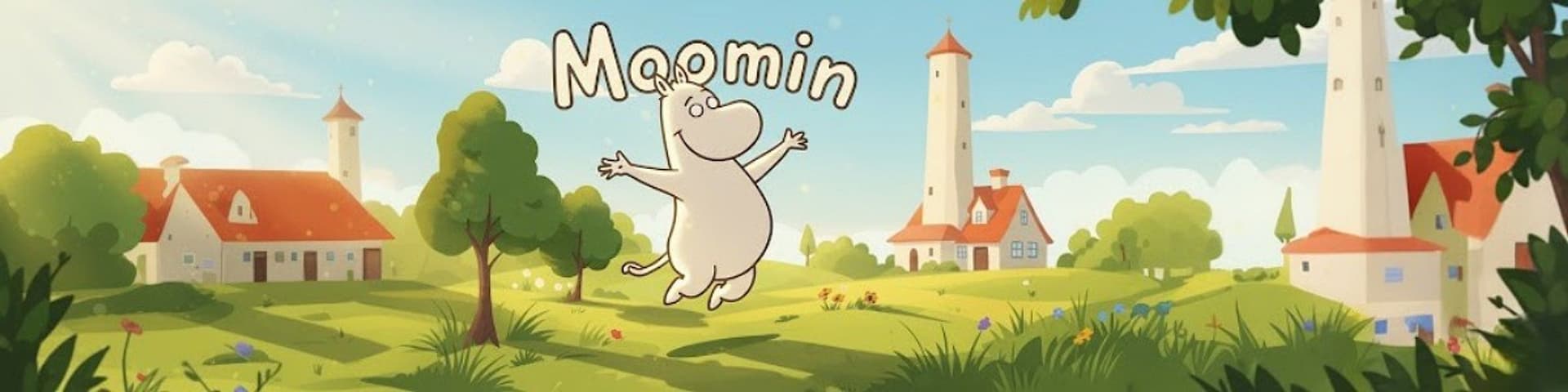 Moomins - Quaderno magnetico / lista della spesa per il frigorifero + matita (10 x 21 cm) - 9