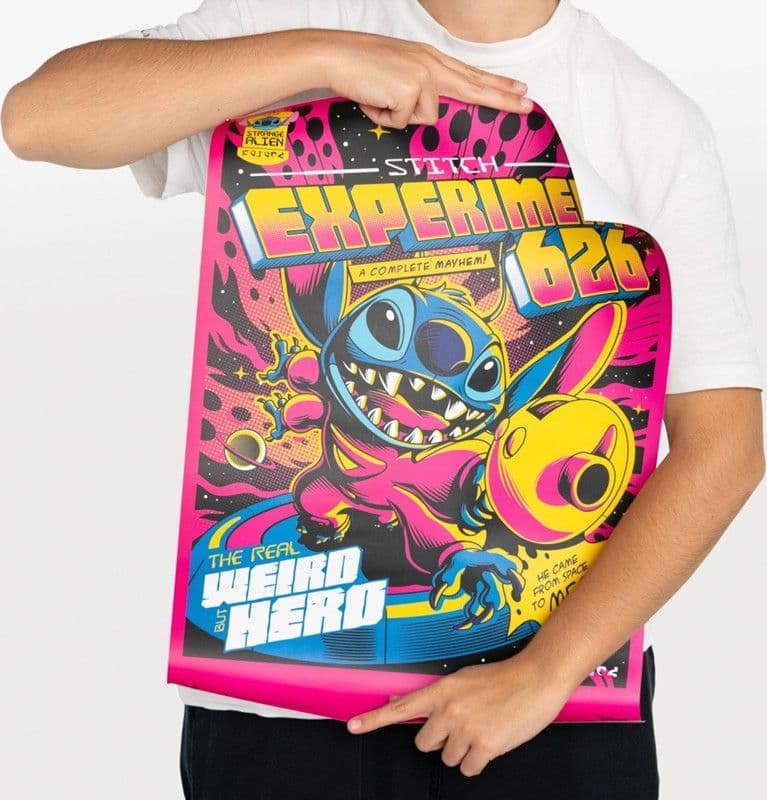 Disney Stitch - Set di mini poster (38 x 52 cm) (2 pezzi) - 5