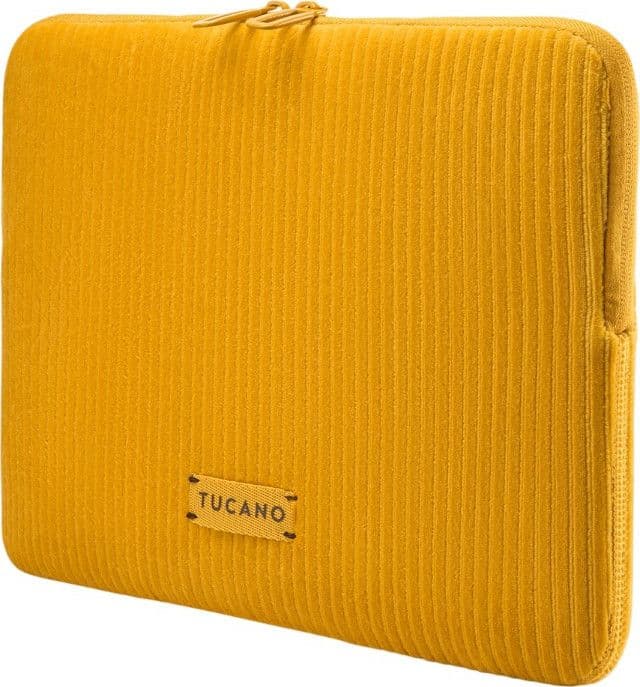 TUCANO Velluto 2 - Custodia per MacBook Pro 14" / Laptop 13" (Giallo) - 2