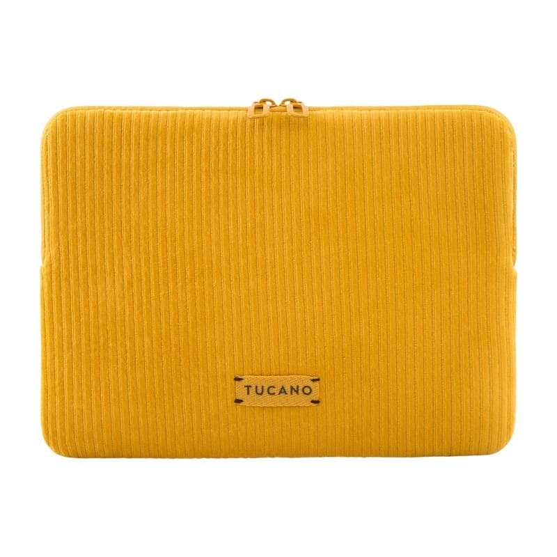 TUCANO Velluto 2 - Custodia per MacBook Pro 14" / Laptop 13" (Giallo) - 8