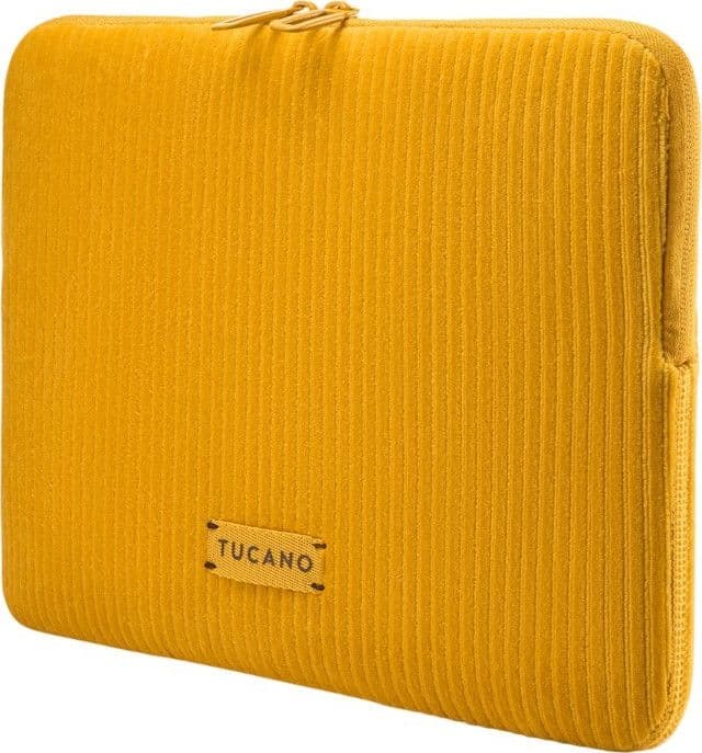 TUCANO Velluto 2 - Custodia per MacBook Pro 14" / Laptop 13" (Giallo) - 9