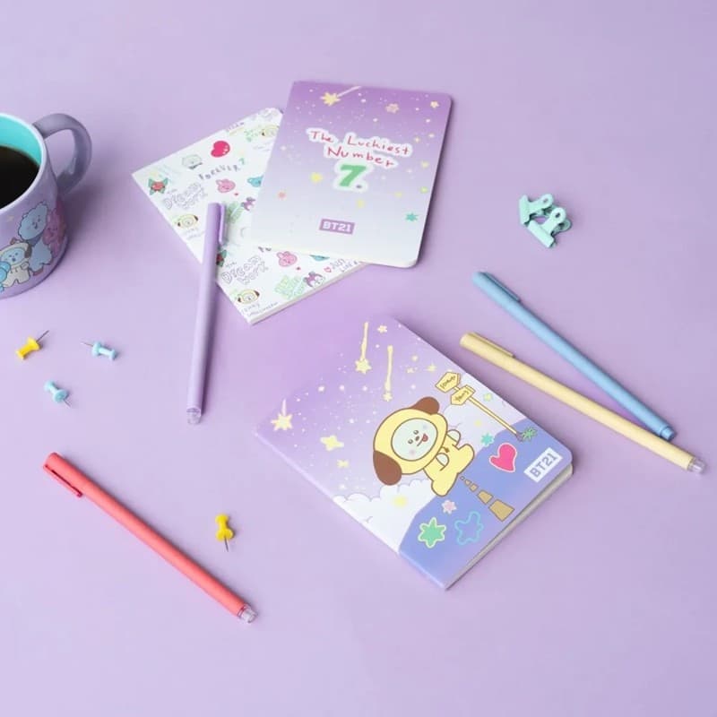 BT21 - Set di quaderni A6 CHIMMY (3 pezzi) - 14