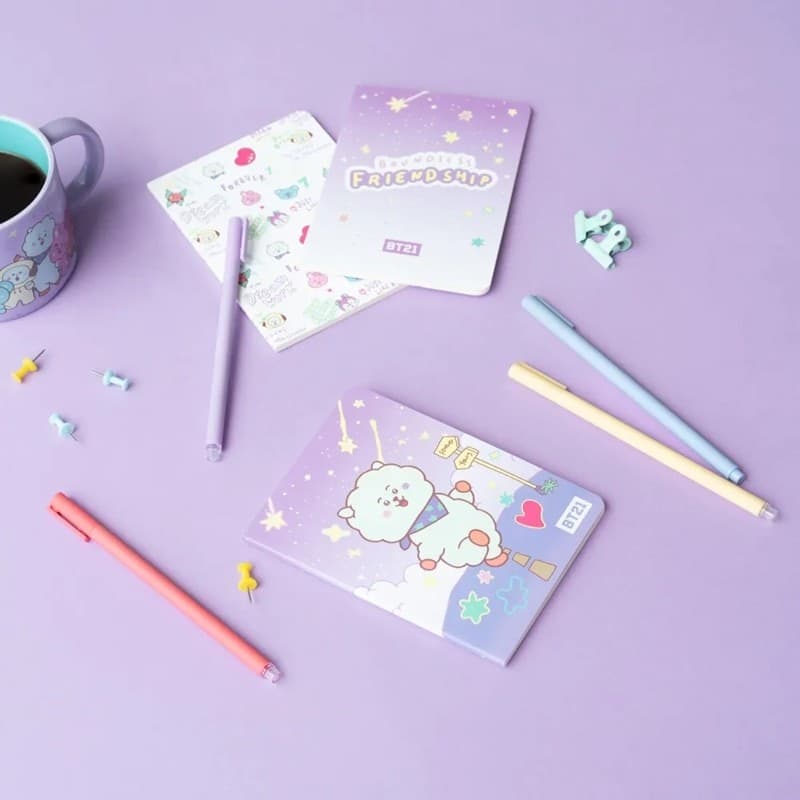 BT21 - Set di quaderni RJ A6 (3 pezzi) - 14