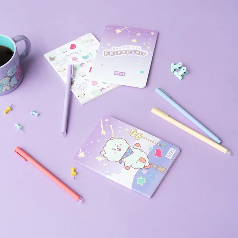 BT21 - Set di quaderni RJ A6 (3 pezzi) - 7