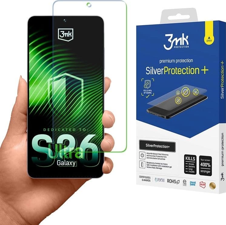 3mk SilverProtection+ - Pellicola protettiva per Samsung Galaxy S26 Ultra - 2