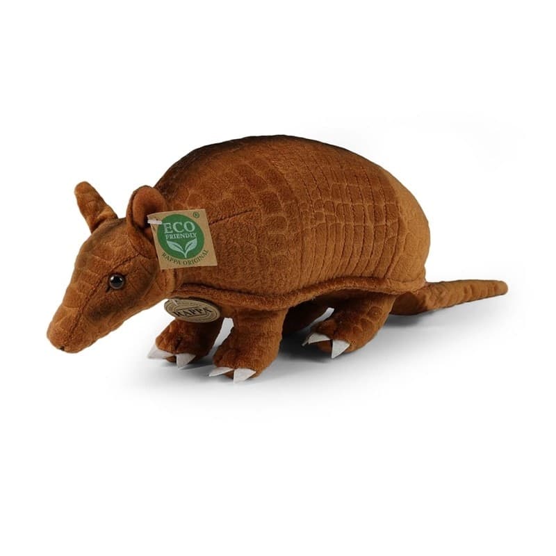 Rappa - Peluche realistico mascotte armadillo 28 cm Eco-Friendly - 6