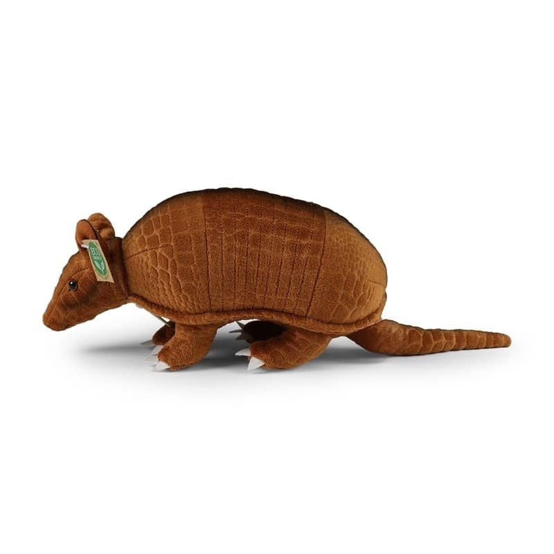 Rappa - Peluche realistico mascotte armadillo 28 cm Eco-Friendly - 8