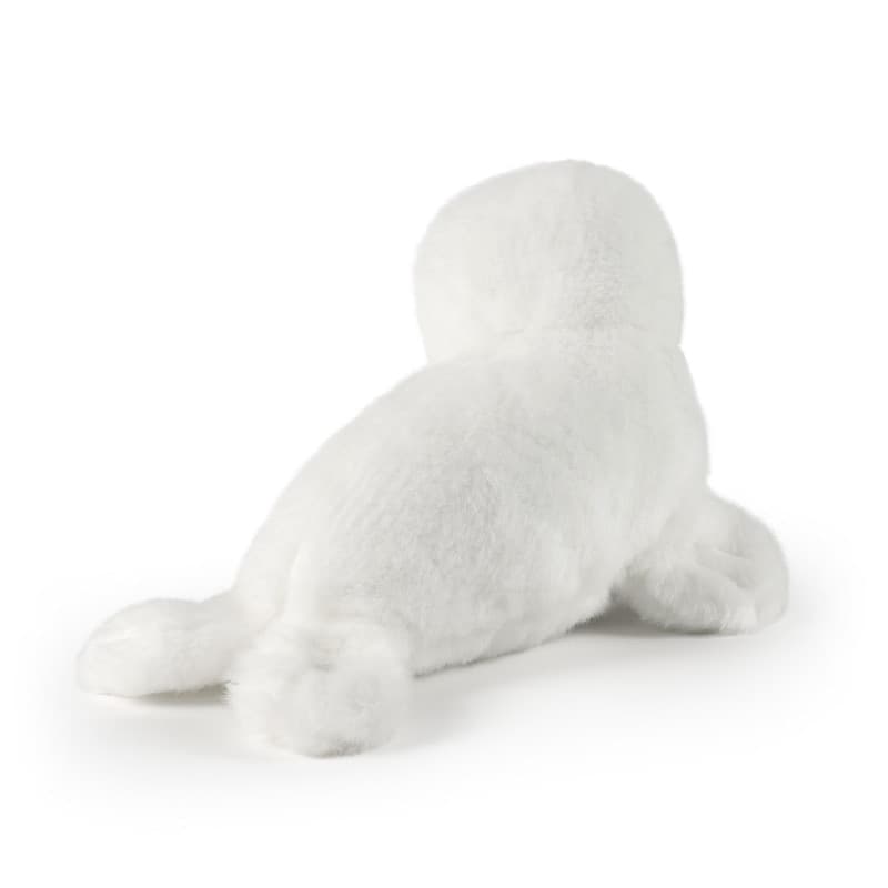 Rappa - Peluche mascotte realistica foca bianca 25 cm Eco-Friendly - 4