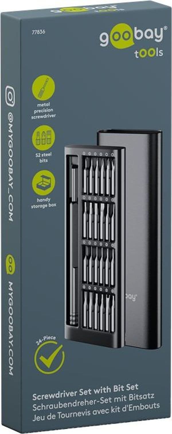 Set Cacciavite con 24 Punte di Precisione - 8