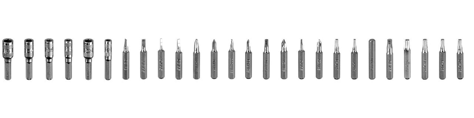 Set Cacciavite con 26 Punte di Precisione - 10