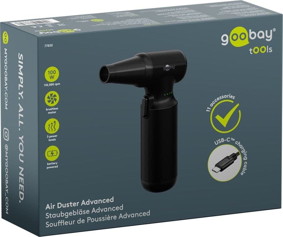 Set Soffiatore Rimuovi Polvere Advanced a Batteria Senza Fili - 2