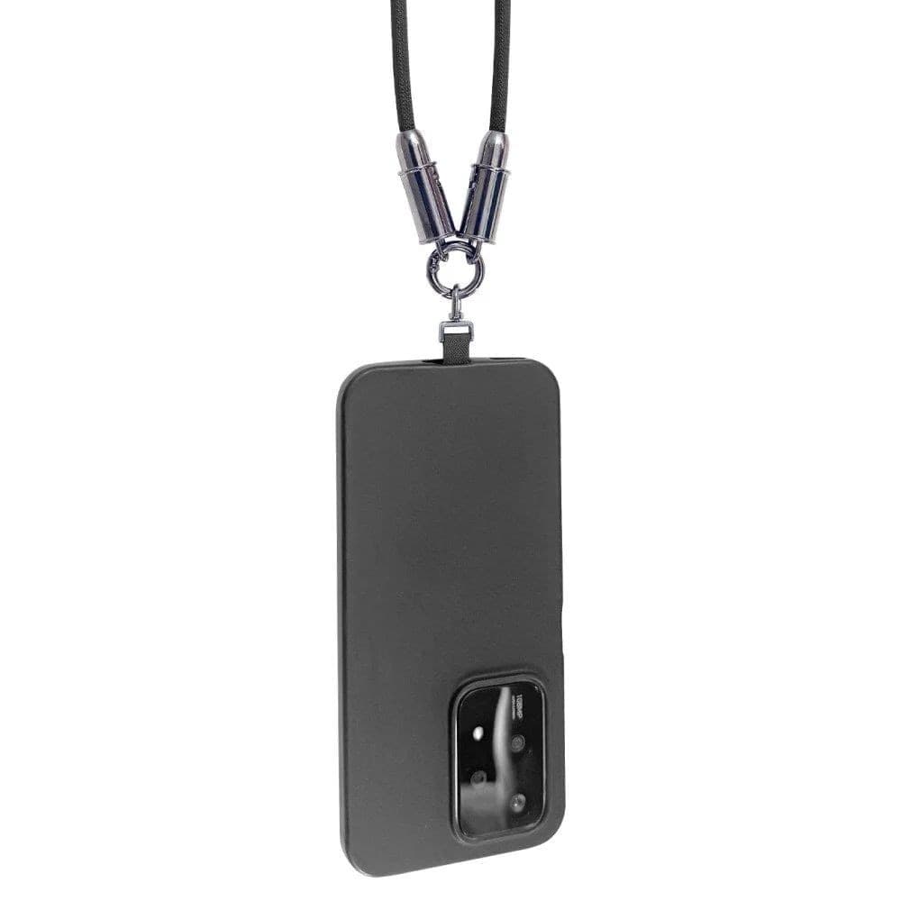 Cavo USB-C&trade Maschio Maschio con Lanyard Integrato 60W PD Nylon e Alluminio, Nero - 7
