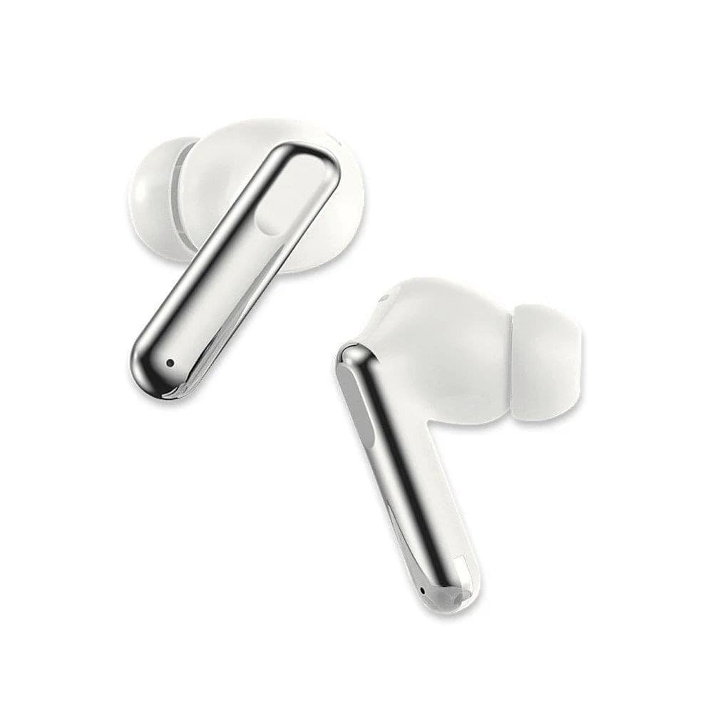 Cuffie Auricolari BT 5.4 TWS con Hybrid ANC + ENC 6 Microfoni Custodia USB-C&trade e Ricarica Wireless Bianco - 6