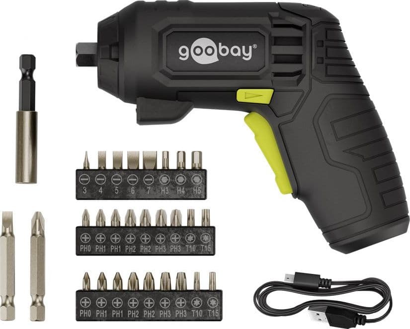 Set 31 Pezzi Mini Avvitatore a Batteria con Punte di Precisione - 6