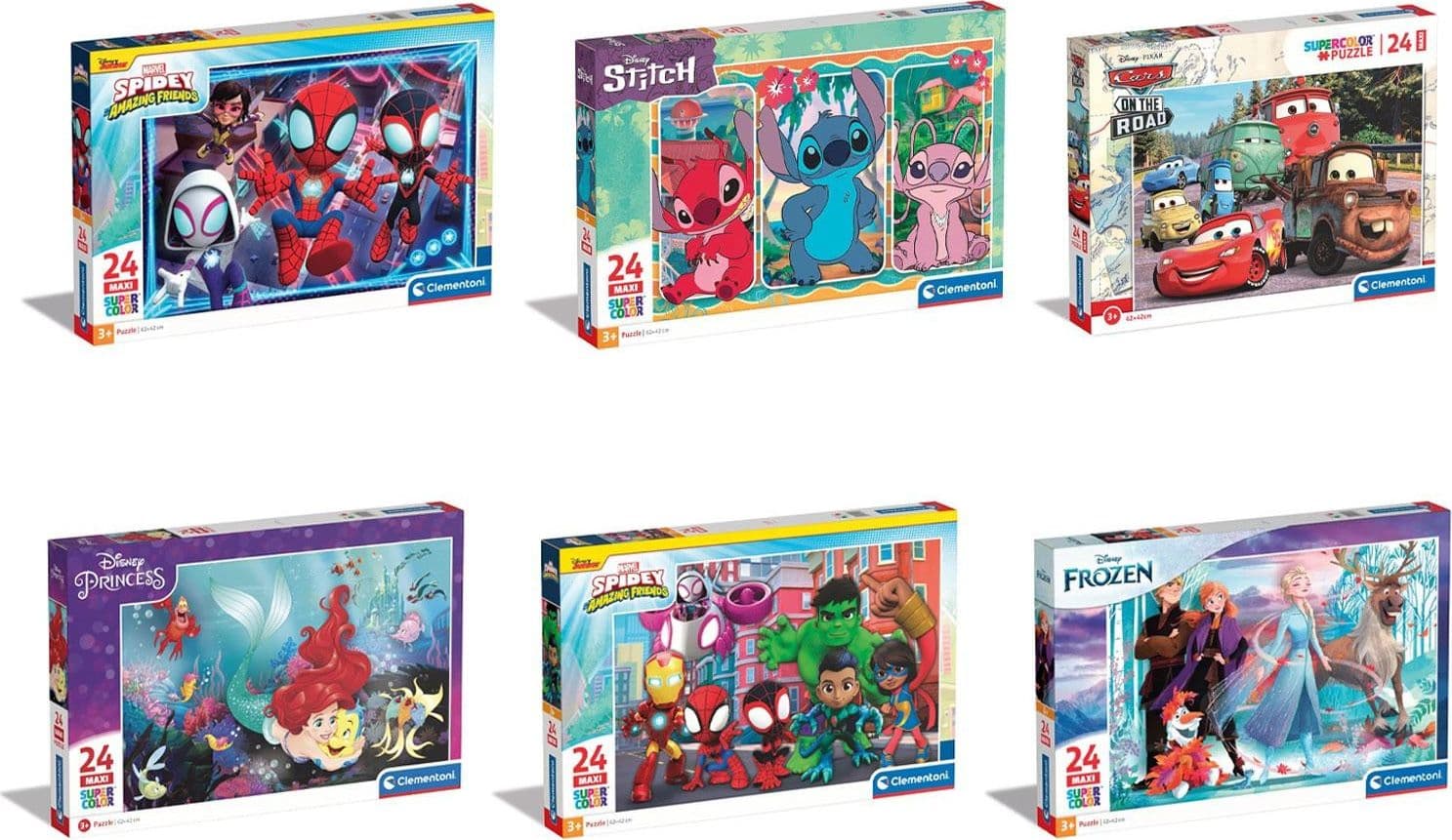Puzzle 24 pz Maxi assortiti - 2