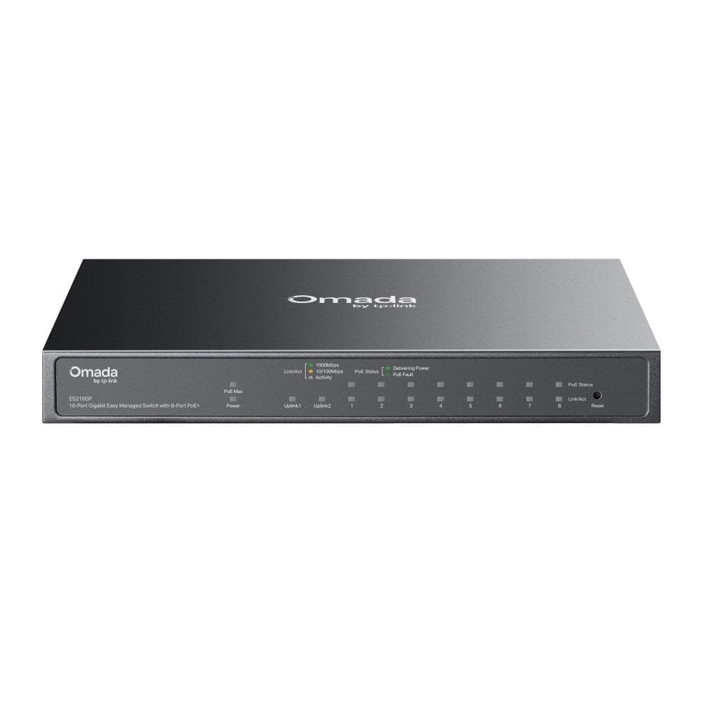 Switch 10 Porte Gigabit Easy Managed con 8 Porte PoE+, 1 SFP/RJ45 Combo, ES210GP - 3
