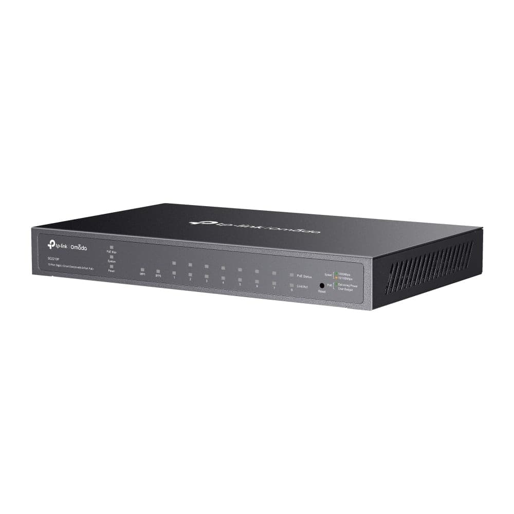 Switch Smart 8 Porte Gigabit PoE+, 2 SFP, SG2210P - 4