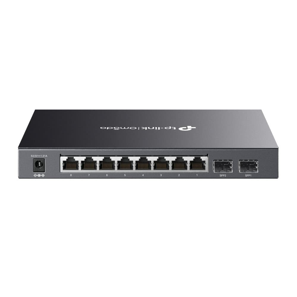 Switch Smart 8 Porte Gigabit PoE+, 2 SFP, SG2210P - 6