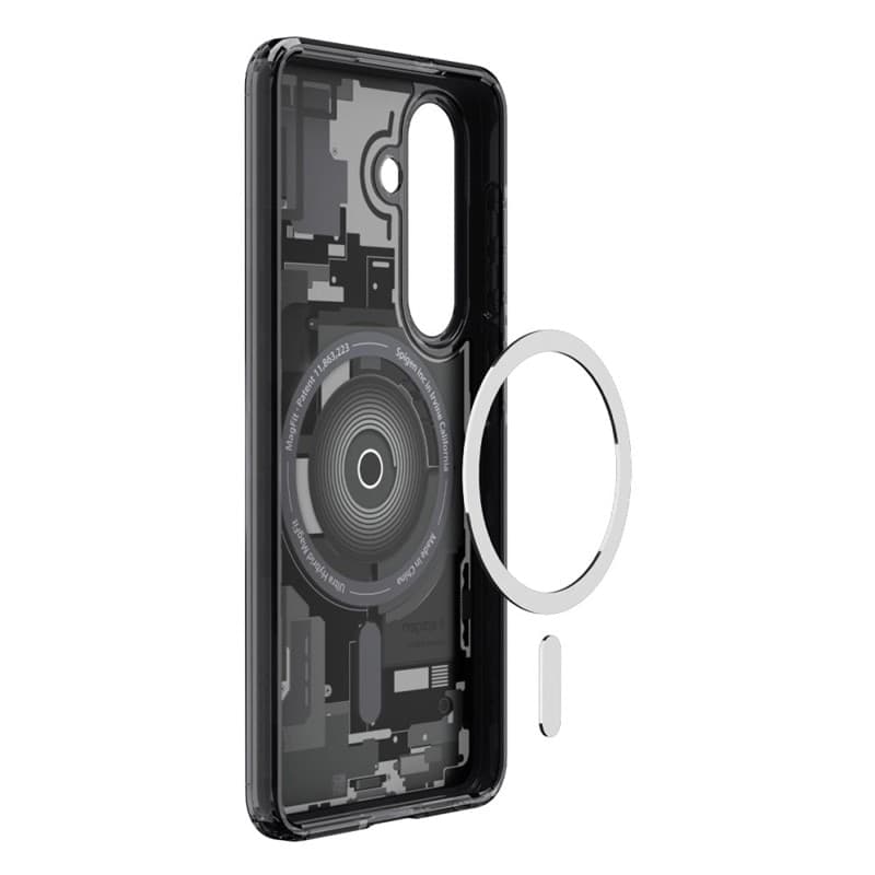 Spigen Ultra Hybrid Mag MagSafe - Custodia per Samsung Galaxy S26 (Zero One Black) - 15