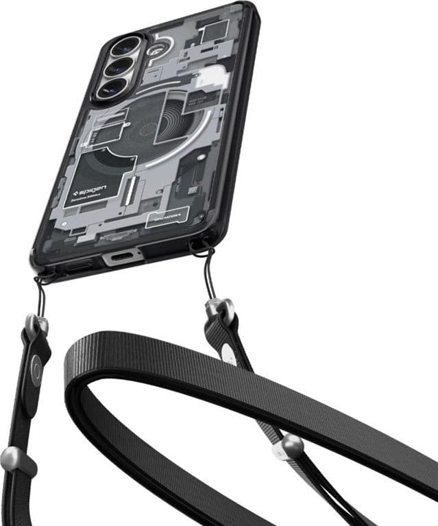Spigen Ultra Hybrid Mag MagSafe - Custodia per Samsung Galaxy S26 (Zero One Black) - 16
