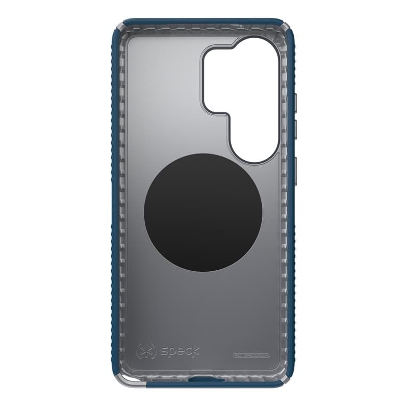 Speck Presidio2 Grip Magnet - Custodia MagSafe per Samsung Galaxy S26 Ultra (Deep Sea/Argento metallizzato/Blu magico) - 9