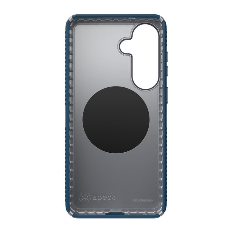 Speck Presidio2 Grip Magnet - Custodia MagSafe per Samsung Galaxy S26+ (Deep Sea/Silver Metallic/Spell Blue) - 9