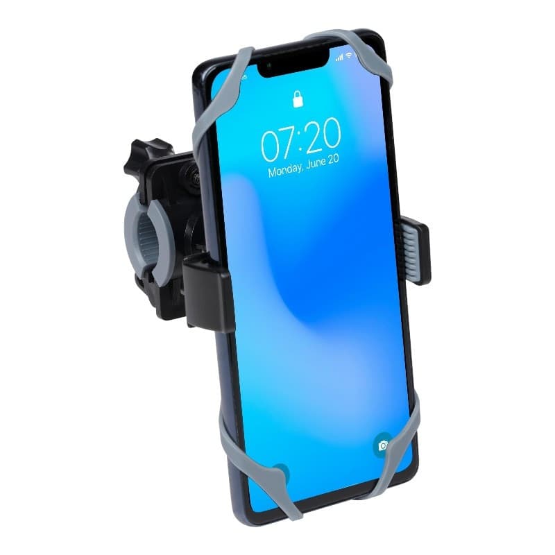 Dunlop - Supporto per telefono da bici (grigio) - 5