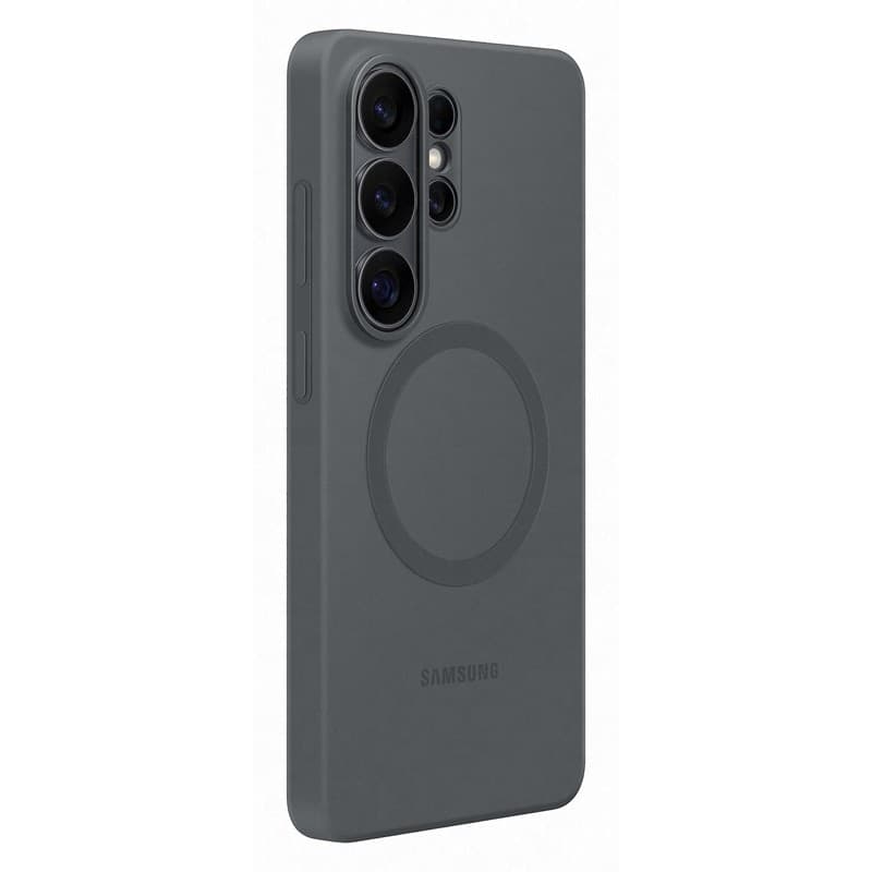 Custodia magnetica in silicone Samsung - Custodia per Samsung Galaxy S26 Ultra (nero) - 7
