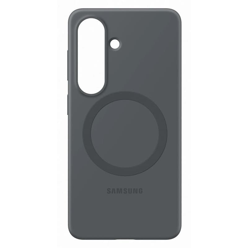 Custodia magnetica in silicone Samsung - Custodia per Samsung Galaxy S26 (nero) - 4