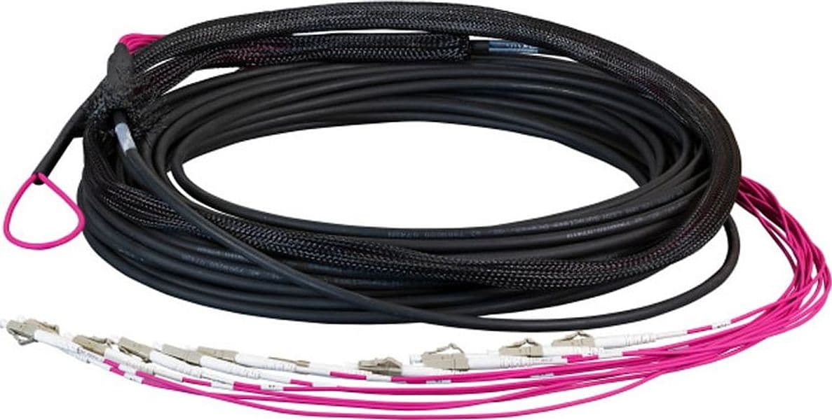 Cavo Fibra Ottica Multimodale 4 Fibre OM4 Dca LC/LC 50/125 30 m - 3