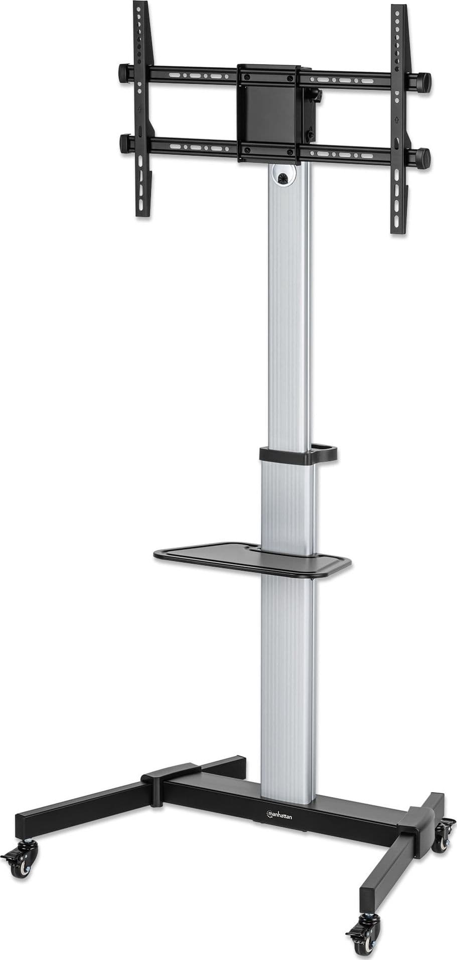 Carrello TV 37''-86'' Multimediale in Alluminio Regolabile in Altezza - 3
