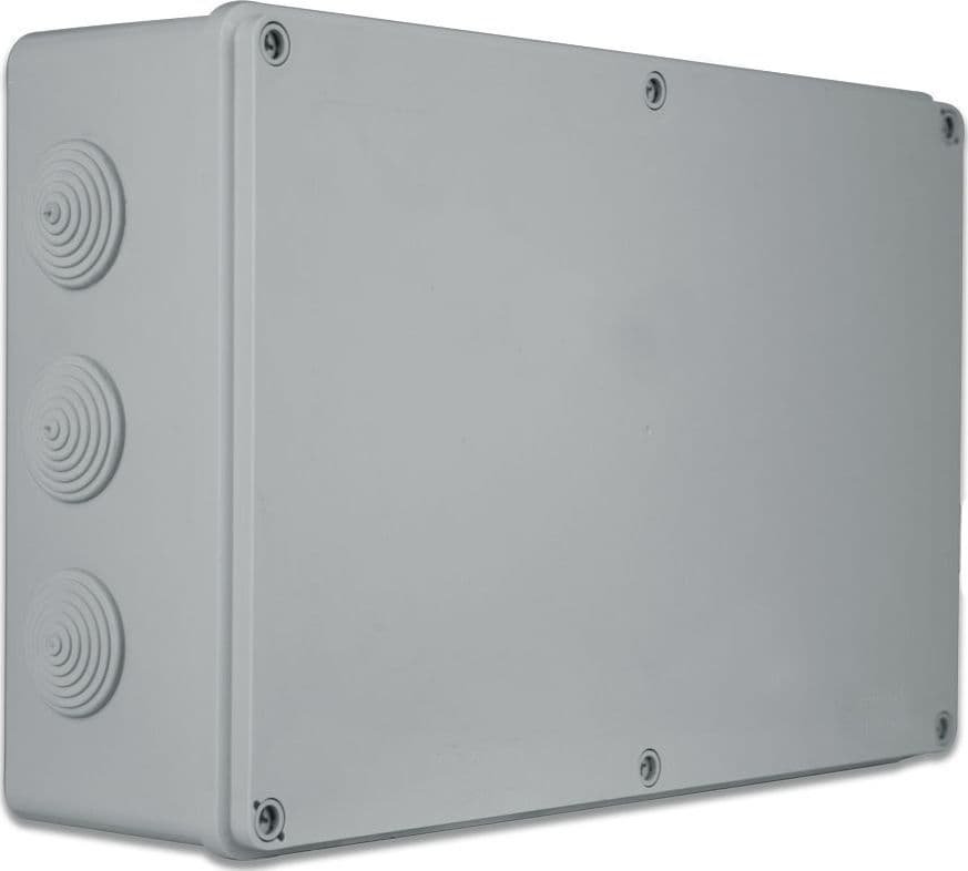 Scatola di Derivazione Rettangolare IP65 da Parete con Passacavi 350x230 - 4