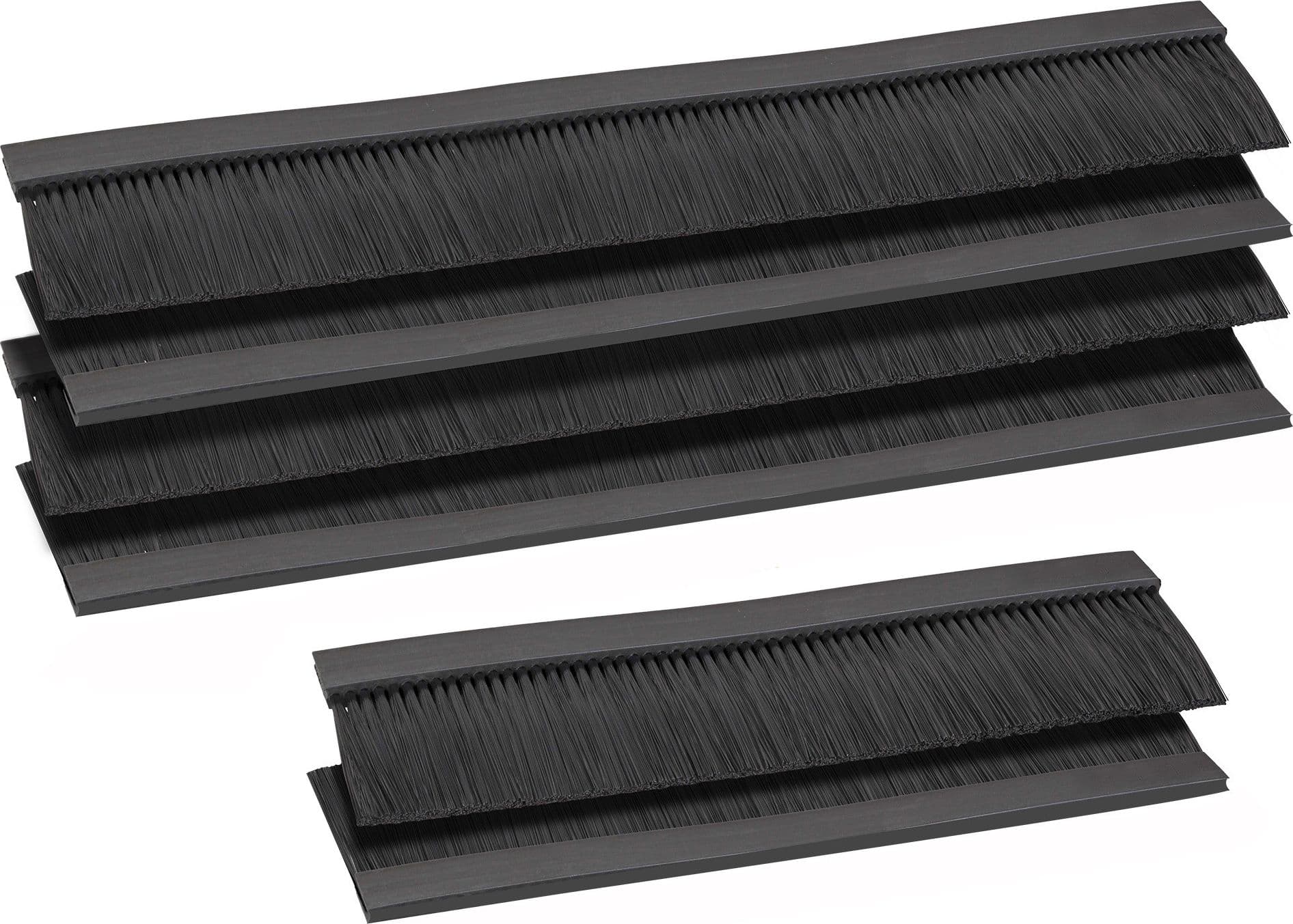 Spazzole Ingresso Cavi per Armadio Rack Due da 265 mm e Quattro da 380 mm - 7