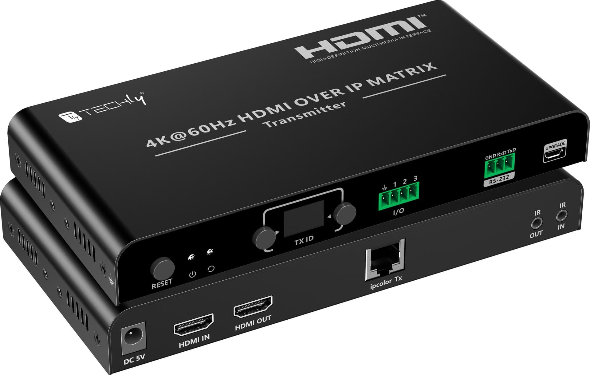 Trasmettitore per Matrix Extender HDMI Over IP 4K su Cavo Cat.6 fino a 120m - 7