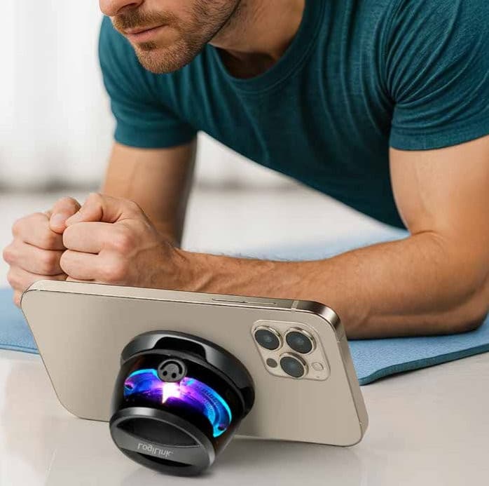 Altoparlante Wireless BT V5.4 Speaker Luce RGB Nero - 4