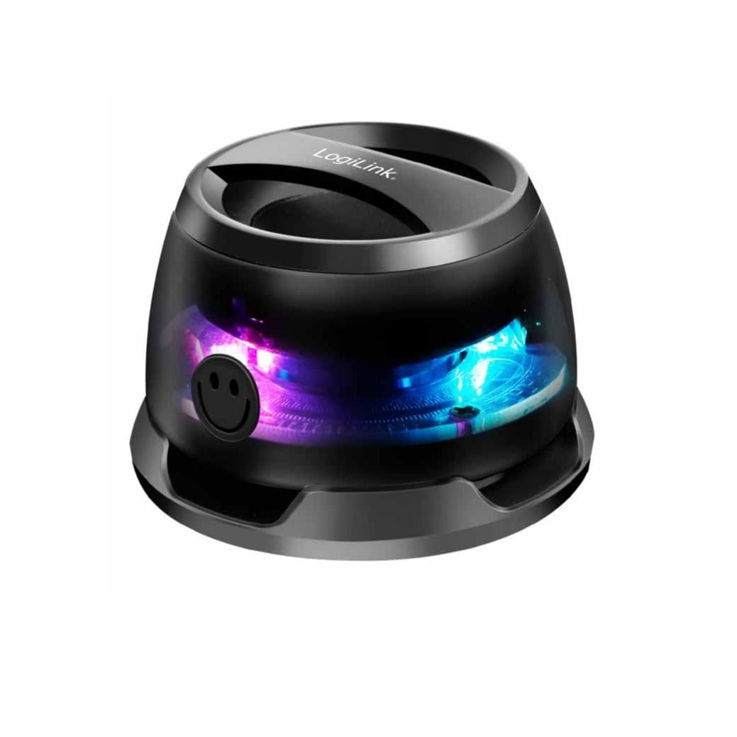Altoparlante Wireless BT V5.4 Speaker Luce RGB Nero - 5