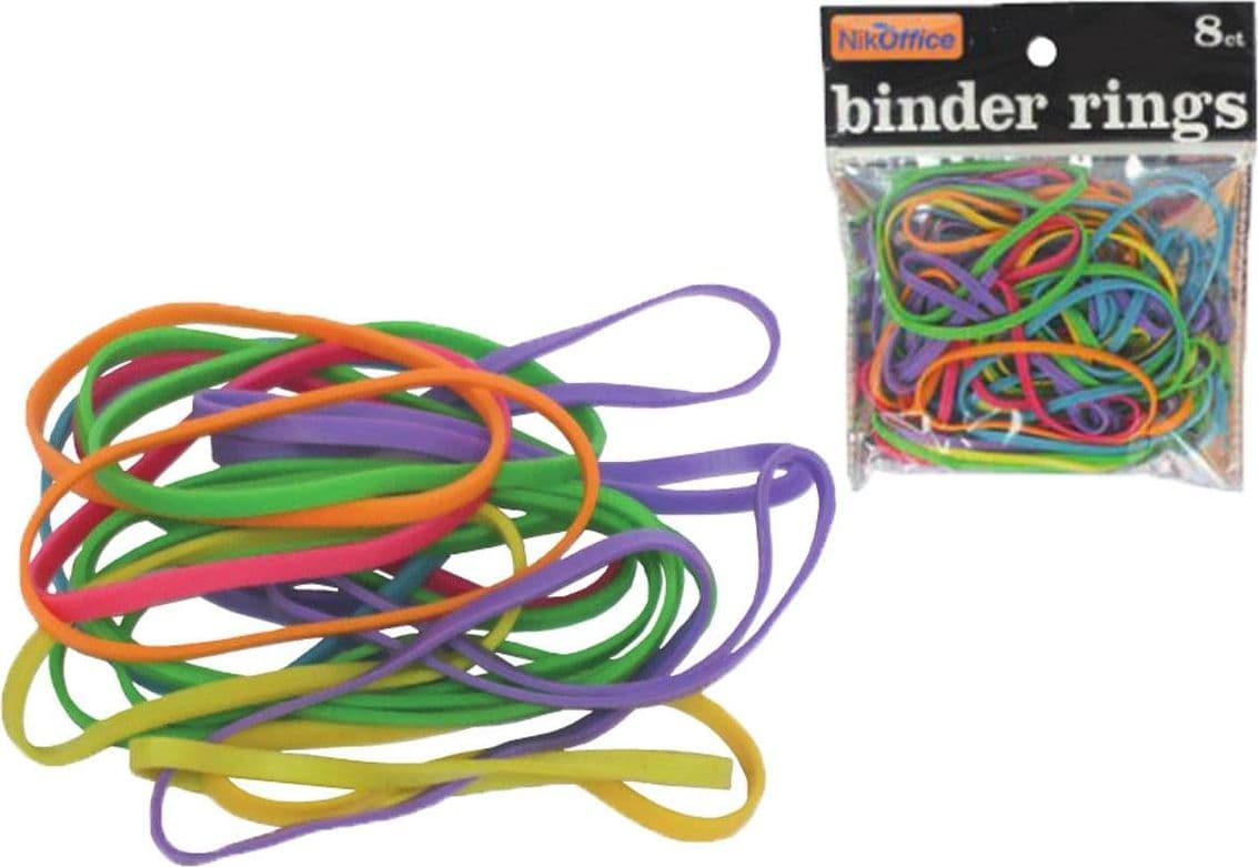 Elastici in bustine da 45 gr Fluo assortiti