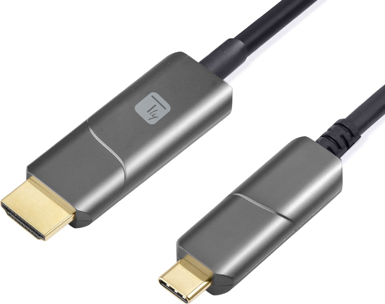 Cavo Ottico Attivo (AOC) da USB-C&trade M a HDMI-A M 20 m - 11