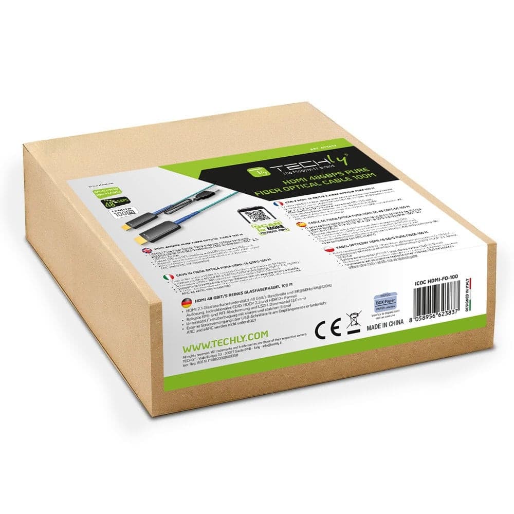 Cavo in Fibra Ottica Pura HDMI 48 Gbps 100 m - 2