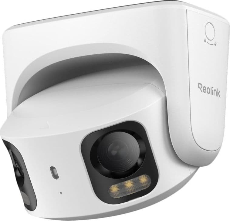 Telecamera Smart PoE 4K Doppio Obiettivo a 180&deg Visione Notturna a Colori, PCT8MD - 6