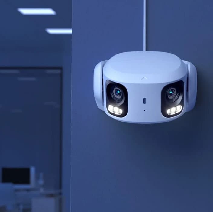 Telecamera Smart PoE 4K Doppio Obiettivo a 180&deg Visione Notturna a Colori, PCT8MD - 9