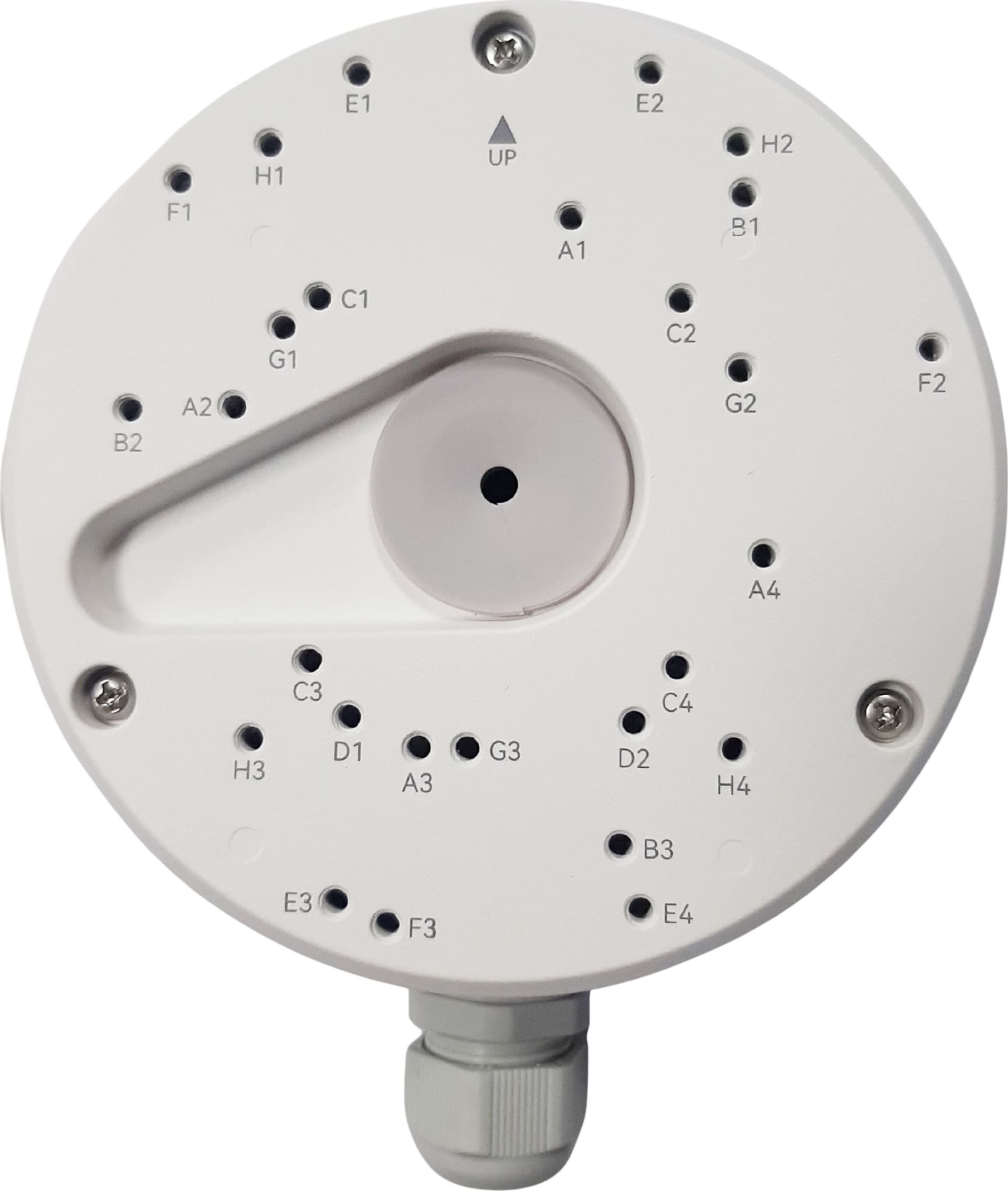 Scatola di Giunzione per Telecamere Dome, RLA-JBL1 - 8