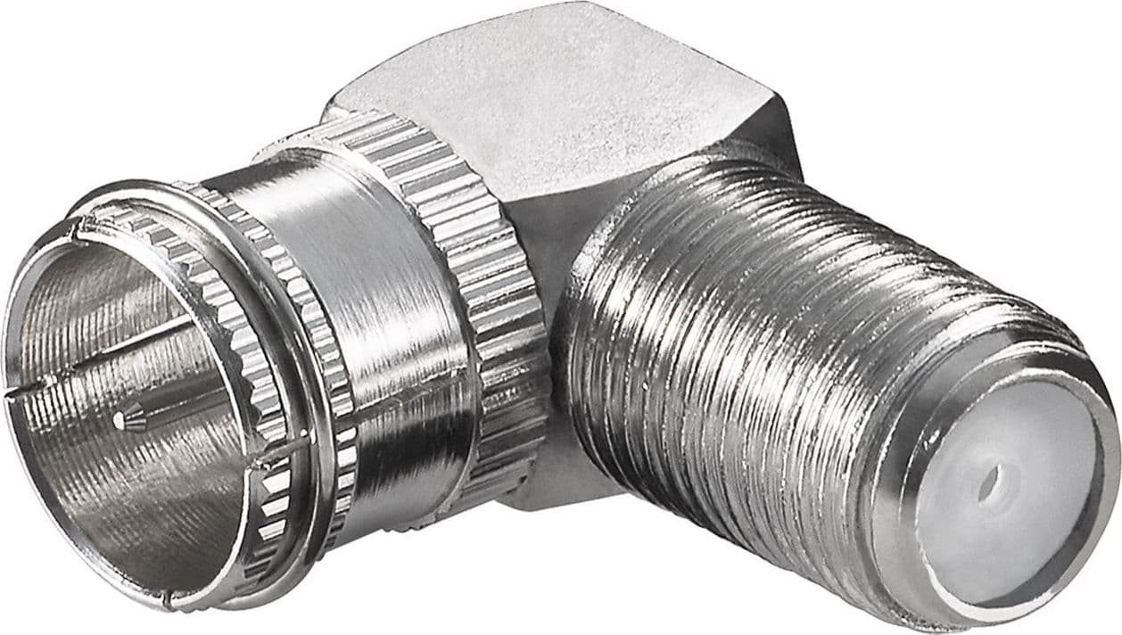 Adattatore Angolare Coassiale F/F - 2
