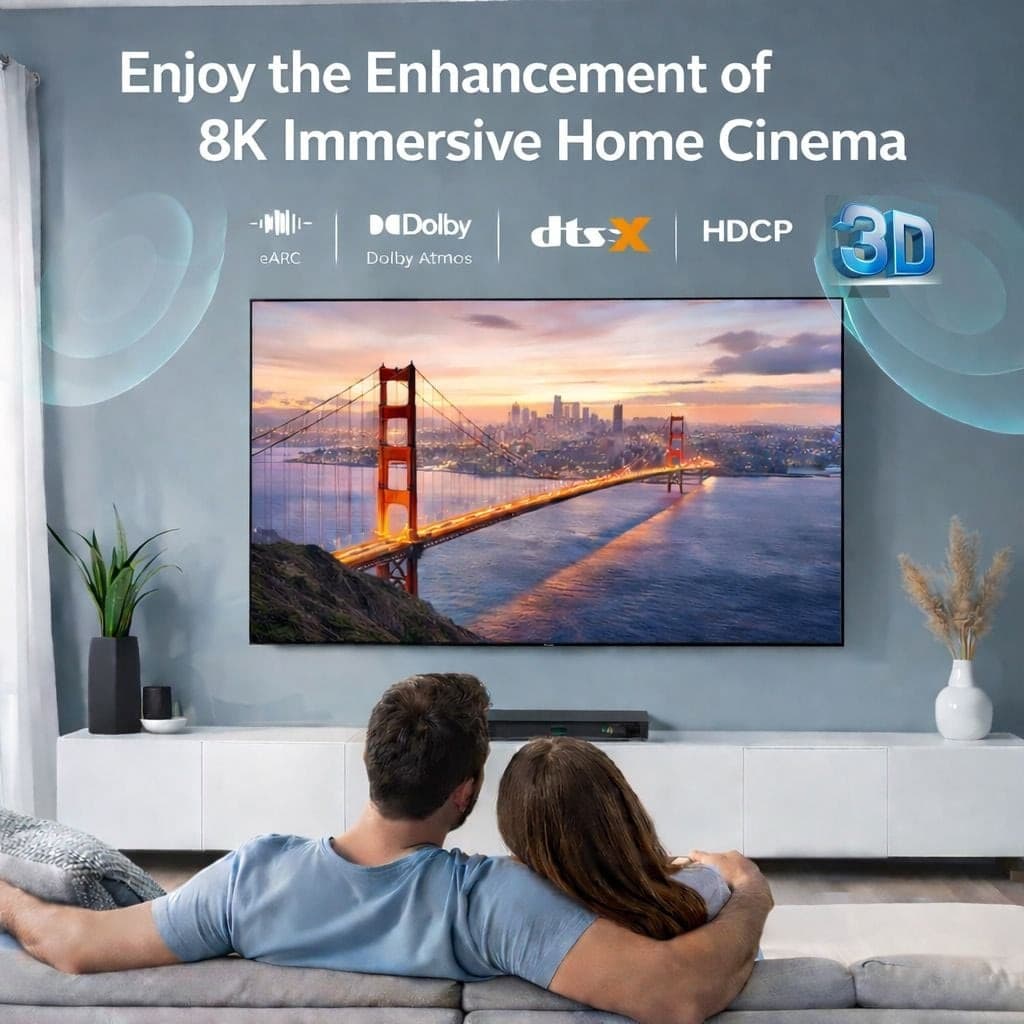 Cavo HDMI Ultra High Speed 8K 48Gbps eARC M/M 5 m - 3